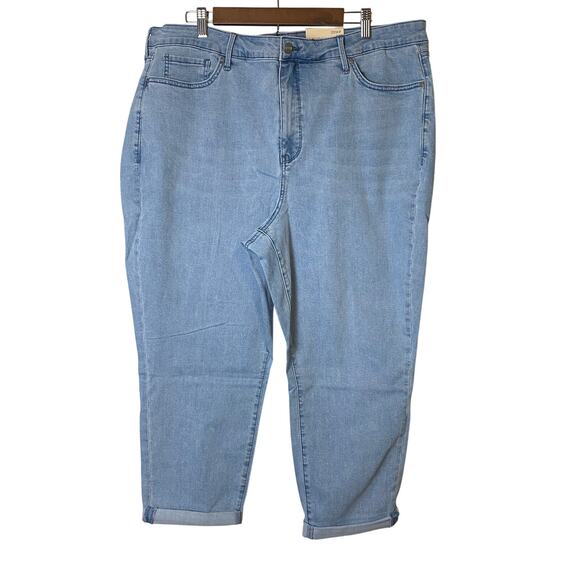 NYDJ Margo Girlfriend Kingston Light Wash Jeans Women's Size 20W Petite NWT - Picture 3 of 12